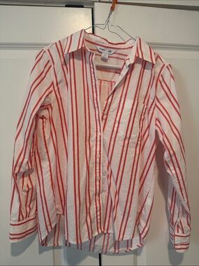 Striped button shirt old navy